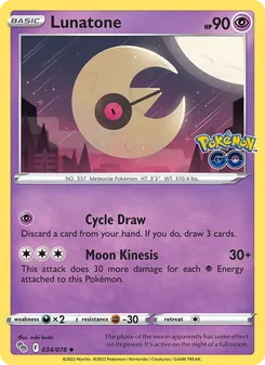 Lunatone (Pokémon GO 34)