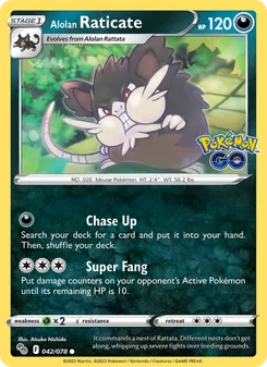 Alolan Raticate (Pokémon GO 42)