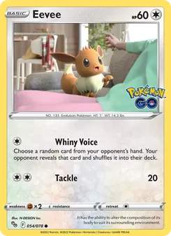 Eevee (Pokémon GO 54)