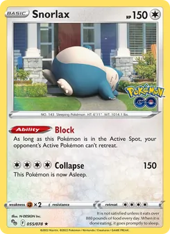 Snorlax (Pokémon GO 55)