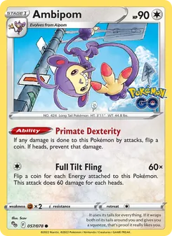 Ambipom (Pokémon GO 57)