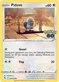 Pidove (Pokémon GO 61)