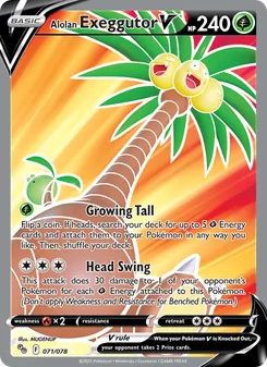 Alolan Exeggutor V (Pokémon GO 71)
