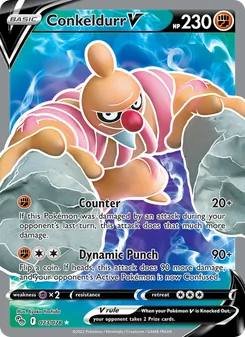 Conkeldurr V (Pokémon GO 73)