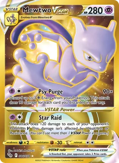 Mewtwo VSTAR (Pokémon GO 86)
