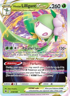 Hisuian Lilligant VSTAR (Astral Radiance 18)