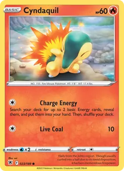 Cyndaquil (Astral Radiance 23)