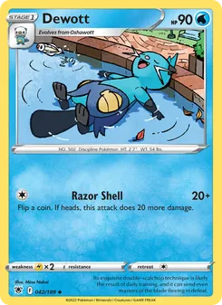 Dewott (Astral Radiance 42)