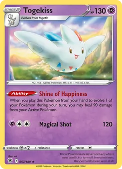 Togekiss (Astral Radiance 57)