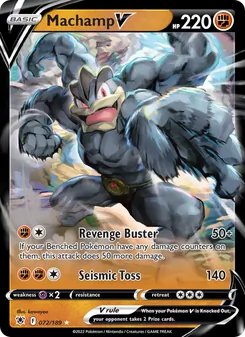 Machamp V (Astral Radiance 72)