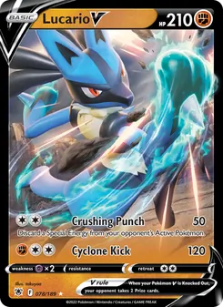 Lucario V (Astral Radiance 78)
