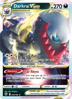 Darkrai VSTAR (Astral Radiance 99)