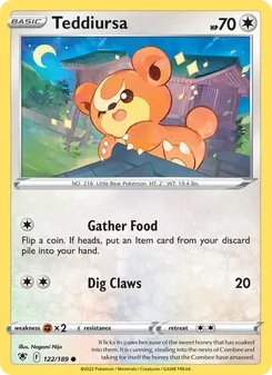 Teddiursa (Astral Radiance 122)