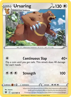 Ursaring (Astral Radiance 123)