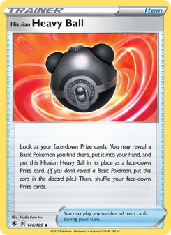 Hisuian Heavy Ball (Astral Radiance 146)