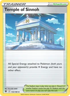Temple of Sinnoh (Astral Radiance 155)