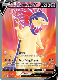 Hisuian Typhlosion V (Astral Radiance 169)