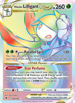 Hisuian Lilligant VSTAR (Astral Radiance 190)