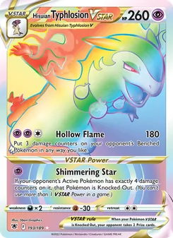 Hisuian Typhlosion VSTAR (Astral Radiance 193)