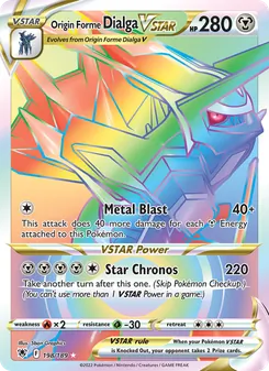 Origin Forme Dialga VSTAR (Astral Radiance 198)