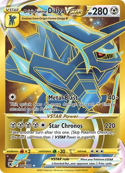 Origin Forme Dialga VSTAR (Astral Radiance 210)