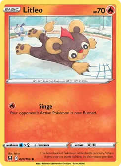 Litleo (Lost Origin 28)