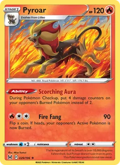 Pyroar (Lost Origin 29)