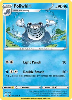 Poliwhirl (Lost Origin 31)