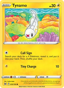 Tynamo (Lost Origin 59)