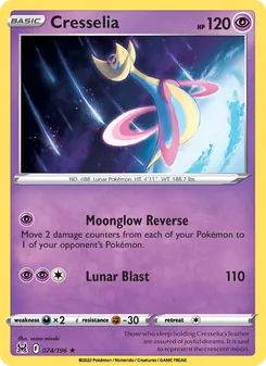 Cresselia (Lost Origin 74)