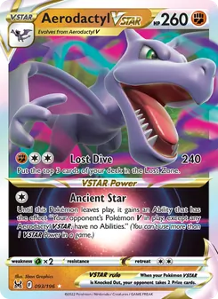 Aerodactyl VSTAR (Lost Origin 93)