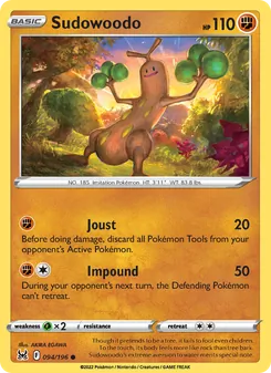 Sudowoodo (Lost Origin 94)