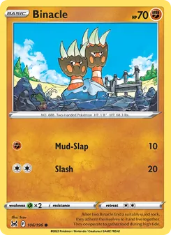 Binacle (Lost Origin 106)
