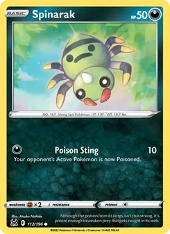 Spinarak (Lost Origin 112)