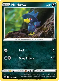 Murkrow (Lost Origin 114)
