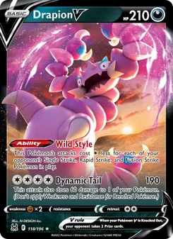 Drapion V (Lost Origin 118)