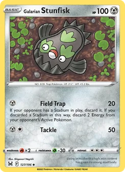 Galarian Stunfisk (Lost Origin 127)