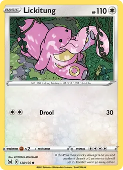 Lickitung (Lost Origin 138)