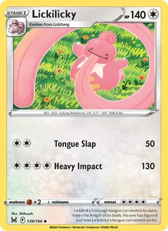 Lickilicky (Lost Origin 139)