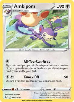 Ambipom (Lost Origin 145)