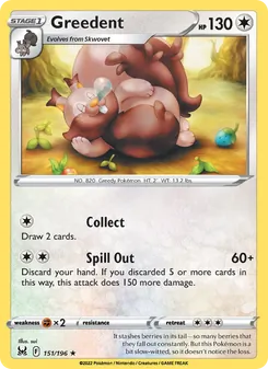 Greedent (Lost Origin 151)