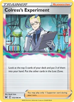 Colress's Experiment (Lost Origin 155)