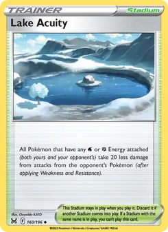 Lake Acuity (Lost Origin 160)