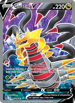 Giratina V (Lost Origin 185)