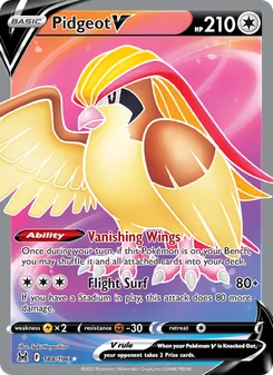 Pidgeot V (Lost Origin 188)