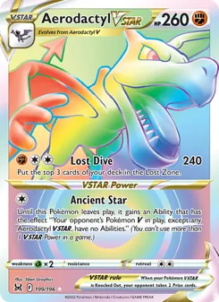 Aerodactyl VSTAR (Lost Origin 199)