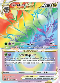 Giratina VSTAR (Lost Origin 201)