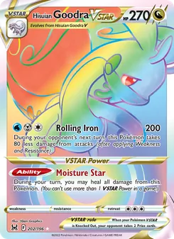 Hisuian Goodra VSTAR (Lost Origin 202)