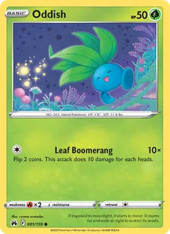 Oddish (Crown Zenith 1)