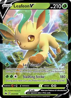 Leafeon V (Crown Zenith 13)